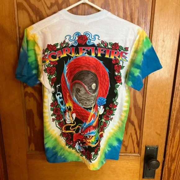 Grateful Dead Scarlet Fire tie dye tshirt - Picture 8 of 8